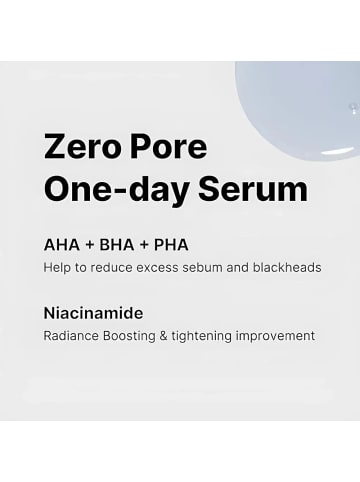 Medicube Gesichtsserum Zero Pore One Day Serum, 30 ml