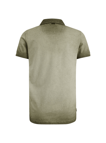 PME Legend Poloshirt COLD DYE PIQUE in Oliv