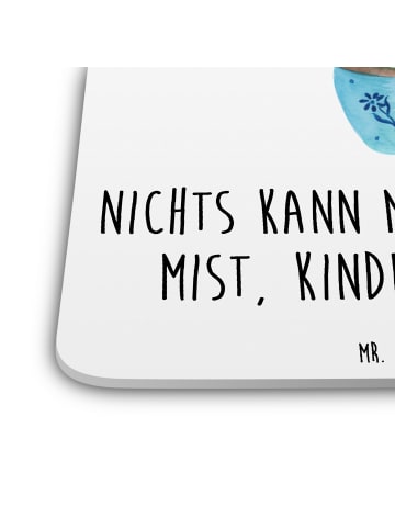 Mr. & Mrs. Panda Coaster Kaktus Happy mit Spruch in Weiß