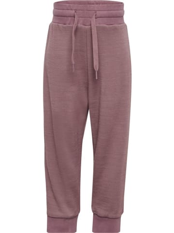 Hummel Kinder Sweat Pants "Hmlmini Wool Pants" in Lila