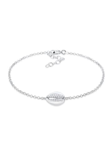 Elli Armband 925 Sterling Silber Muschel in Silber