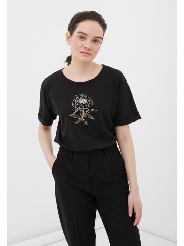 Finn Flare T-Shirt Print in black