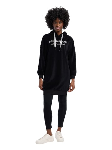 Bruno Banani Sweatkleid Monroe in Schwarz