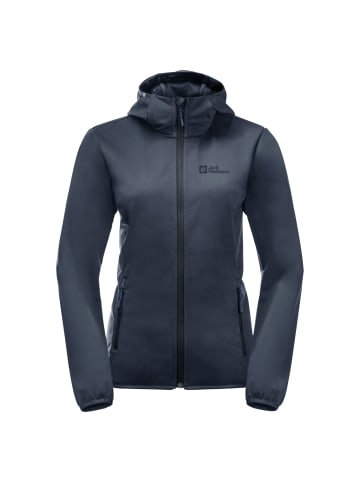 Jack Wolfskin Hoodie für Damen in dunkel-blau