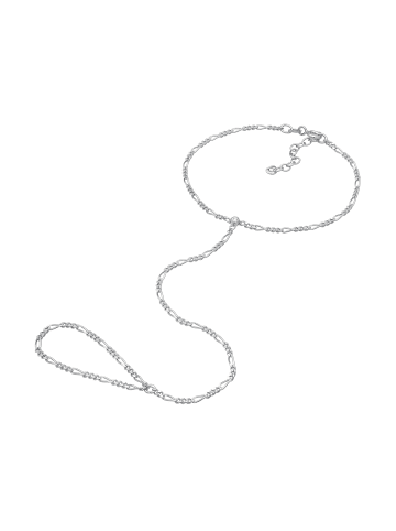 Elli Armband 925 Sterling Silber Figaro in Silber