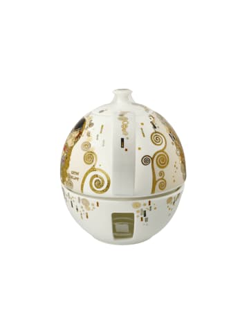 Goebel Teekanne mit Stövchen " Gustav Klimt - Der Kuss " in Klimt - Kuss