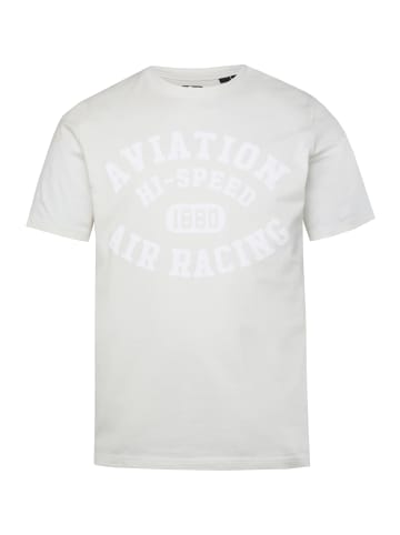JP1880 Kurzarm T-Shirt in offwhite