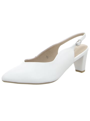 Caprice Slingpump in weiss