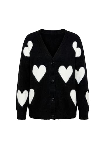 Ulla Popken Strickjacke in schwarz