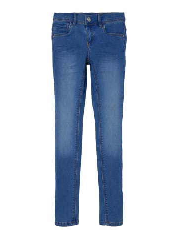 name it Jeanshose slim fit in medium blue denim