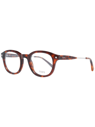 TOD'S Unisex Optische Fassungen Rund Braun