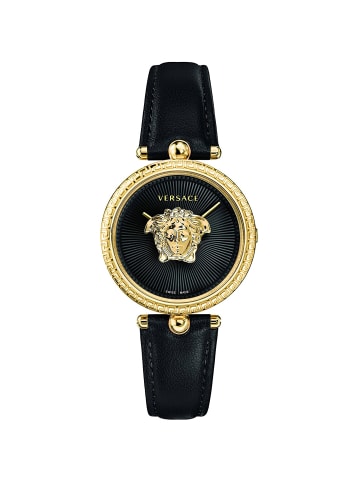 Versace Analoguhr für Damen in Schwarz