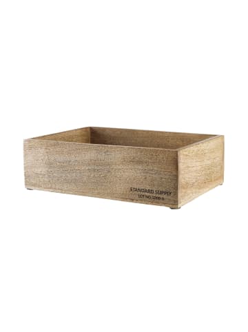 Butlers Holzkasten rechteckig L 32 x B 24cm STANDARD SUPPLY in Natur