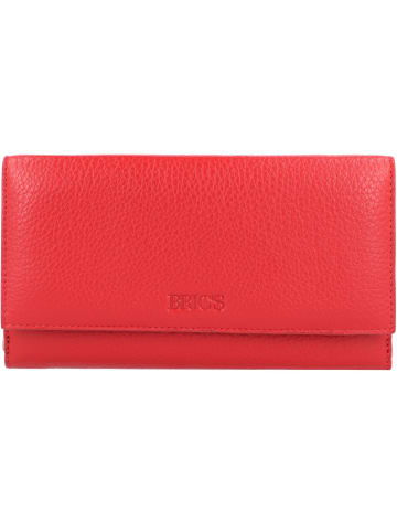 BRIC`s Marmolada Geldbörse RFID Schutz Leder 18 cm rosso