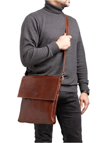 Viola Castellani Umhängetasche in BROWN