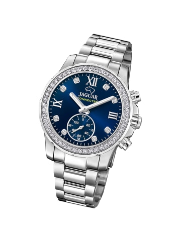 Jaguar Multifunktion-Armbanduhr Jaguar Connected silber mittel (ca. 36,5mm)