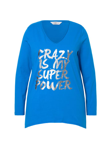 Angel of Style Longshirt in blau