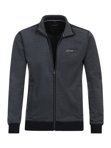 CASAMODA Sweatjacke in Dunkelblau
