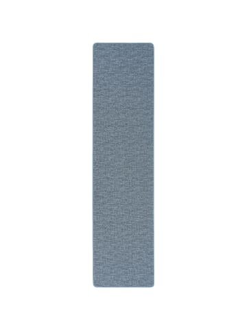 Snapstyle Schlingen Designer Teppich Läufer Niva in Blau