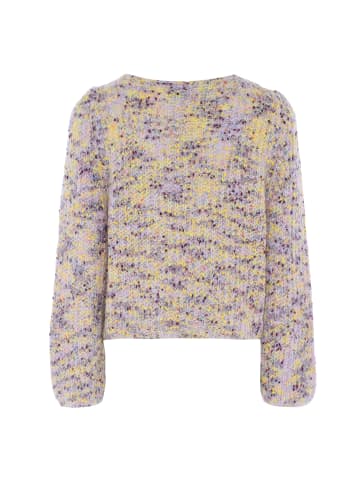 Tanuna Damen Sweater in WOLLWEISS MEHRFARBIG