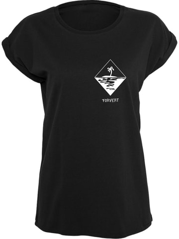 Brandit Top "Forvert Ladies Tee Pasadena" in Schwarz