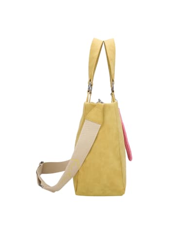 Fritzi aus Preußen Izzy Vintage Shopper Tasche 42 cm light curry