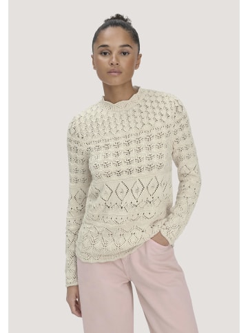 Hessnatur Hessnatur Strick Pullover Regular aus reiner Bio-Baumwolle in cocos