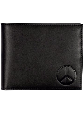 oxmox Leather Geldbörse RFID Schutz Leder 12 cm in peace