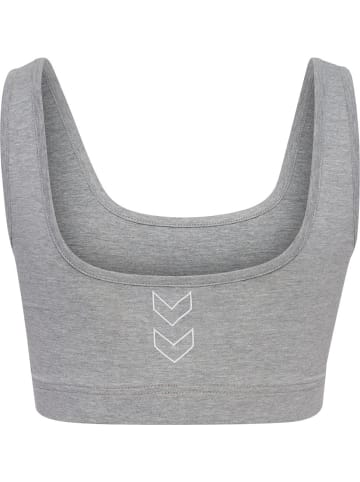 Hummel Top "Elemental Cotton Sports Top" in Grau