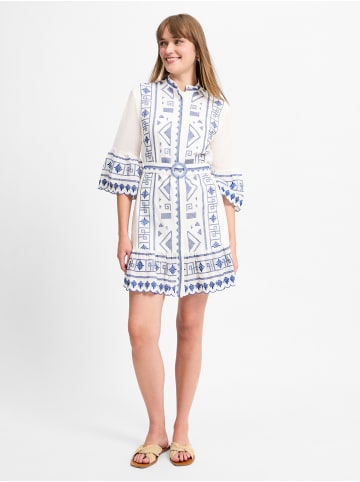 Ambiance Kleid in ecru - 0001