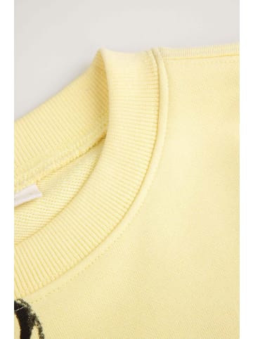 Coccodrillo Sweatshirt ohne Kapuze in gelb