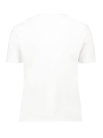 Betty Barclay Basic Shirt mit Aufdruck in Patch White/Blue