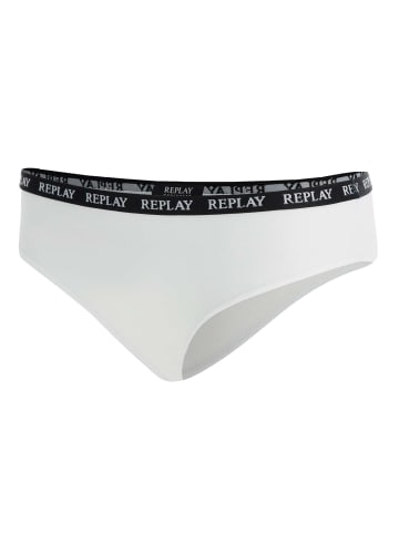 Replay Slip 2er Pack in Schwarz/Weiß