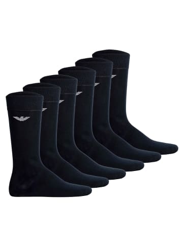 Emporio Armani Socken 6er Pack in Marine