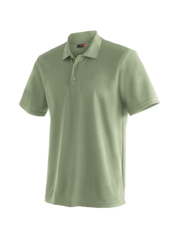 Maier Sports Ulrich He-Polo 1/2 Arm in Grün2068