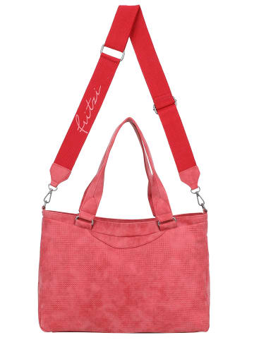 Fritzi aus Preußen Shopper Joly Waffly Black in Rot