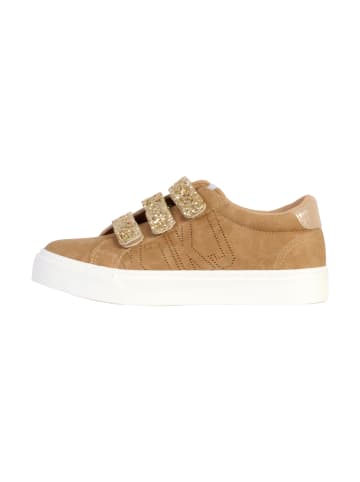 Kaporal Niedrige Sneakers mit Klettverschluss Tippy Braun