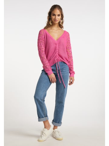IZIA Damen Strickpullover in Pink