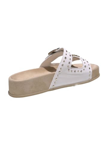 Paul Green Plateau Pantoletten in Weiß