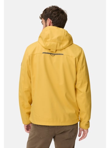Camel Active Softshelljacke mit abnehmbarer Kapuze in Sonnengelb