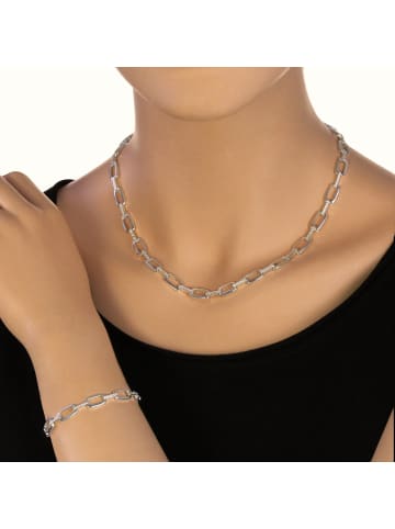 SilberDream 925 Sterling Silber Damen SilberDream Halsketten Zirkonia  ca. 46cm