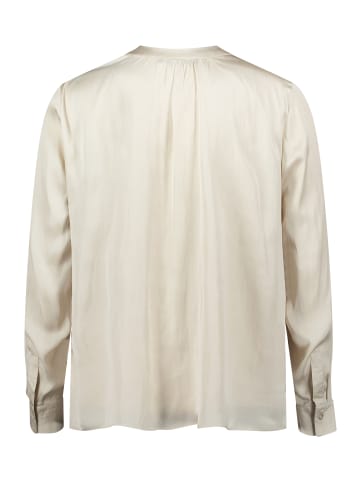 Betty Barclay Satin-Bluse langarm in beige