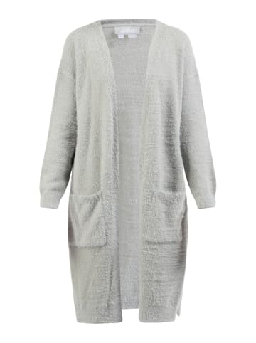 Usha Damen Strick Cardigan in Grau