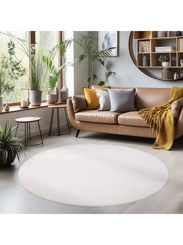 Teppich Boss Kurzflor Teppich Silvia Creme