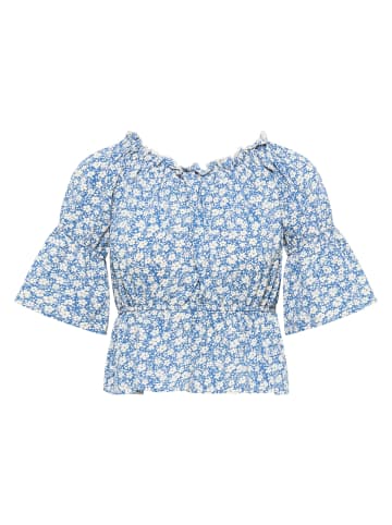 myMo Bluse in Blau