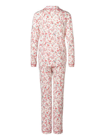 s.Oliver Pyjama in ecru-geblümt