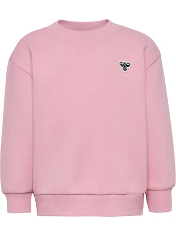 Hummel Sweatshirt Hmlmini Kinder in PINK NECTAR