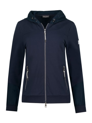 Gina Laura Sweatjacke in dunkelblau