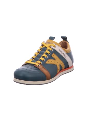 Kamo-Gutsu Schnürschuh in blau