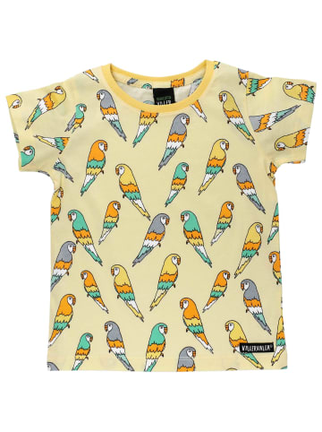 Villervalla Shirt Kurzarm Budgie LGT Lemon in gelb